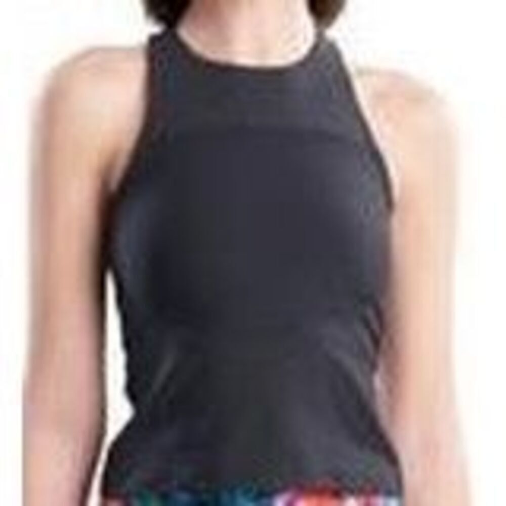 Josie Natori Women's Solstice Meet & Greet Halter Tank Top Size L‎